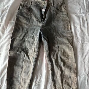 Anthropologie Gray Relaxed Jeans Soft Washed Casual